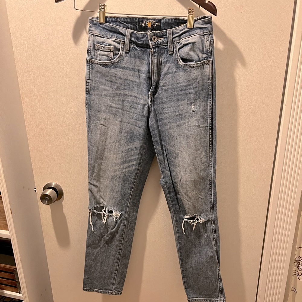 Lucky brand high rise jeans